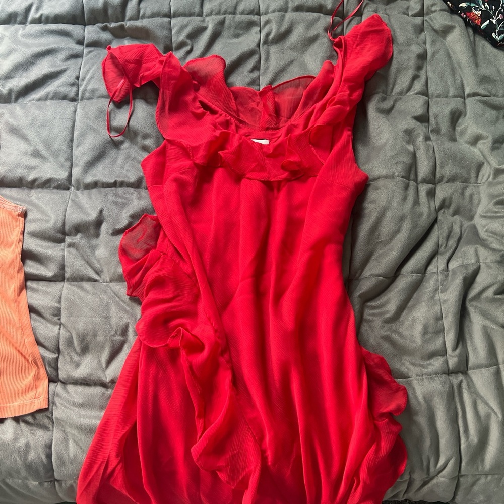 A New Day Vibrant Red Dress